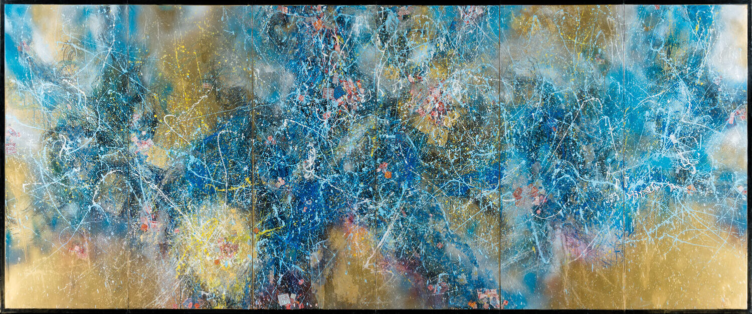 運命（六曲屏風）